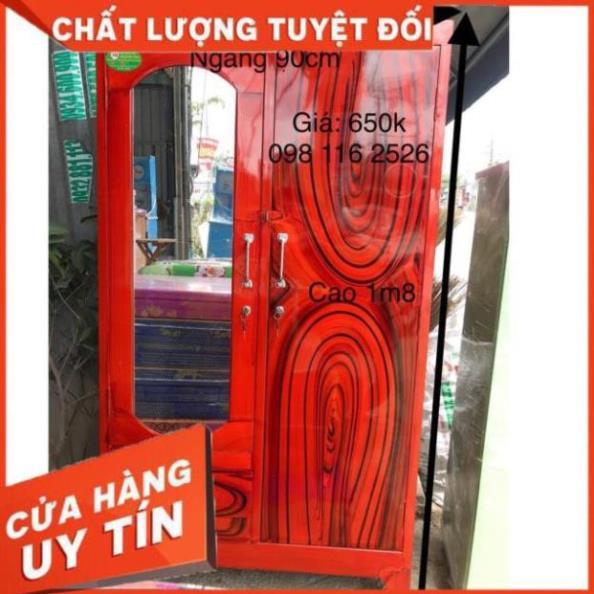 Tủ sắt ngang 0.9m cao 1m8 sài gòn