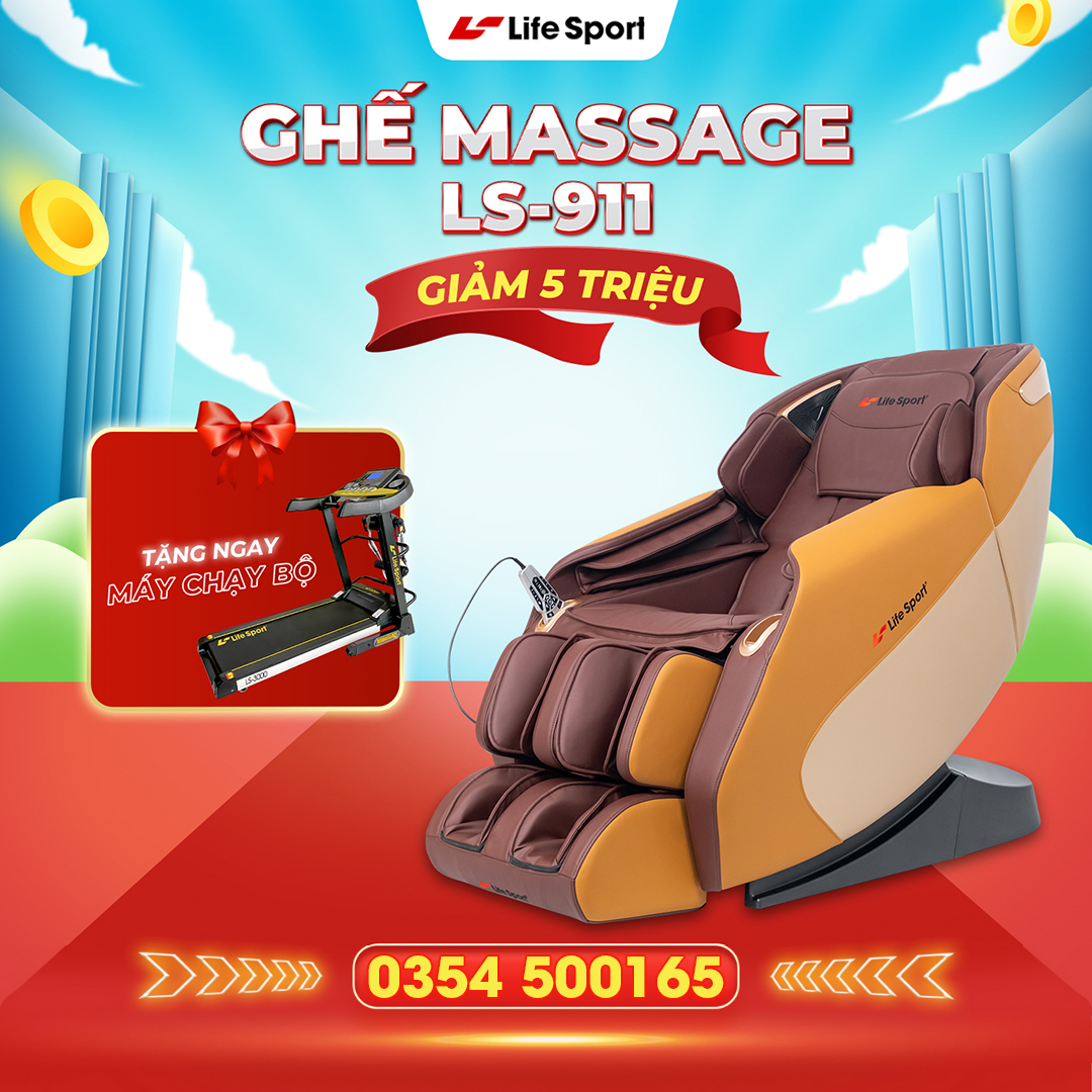 Ghế massage Cao Cấp LifeSport LS-911