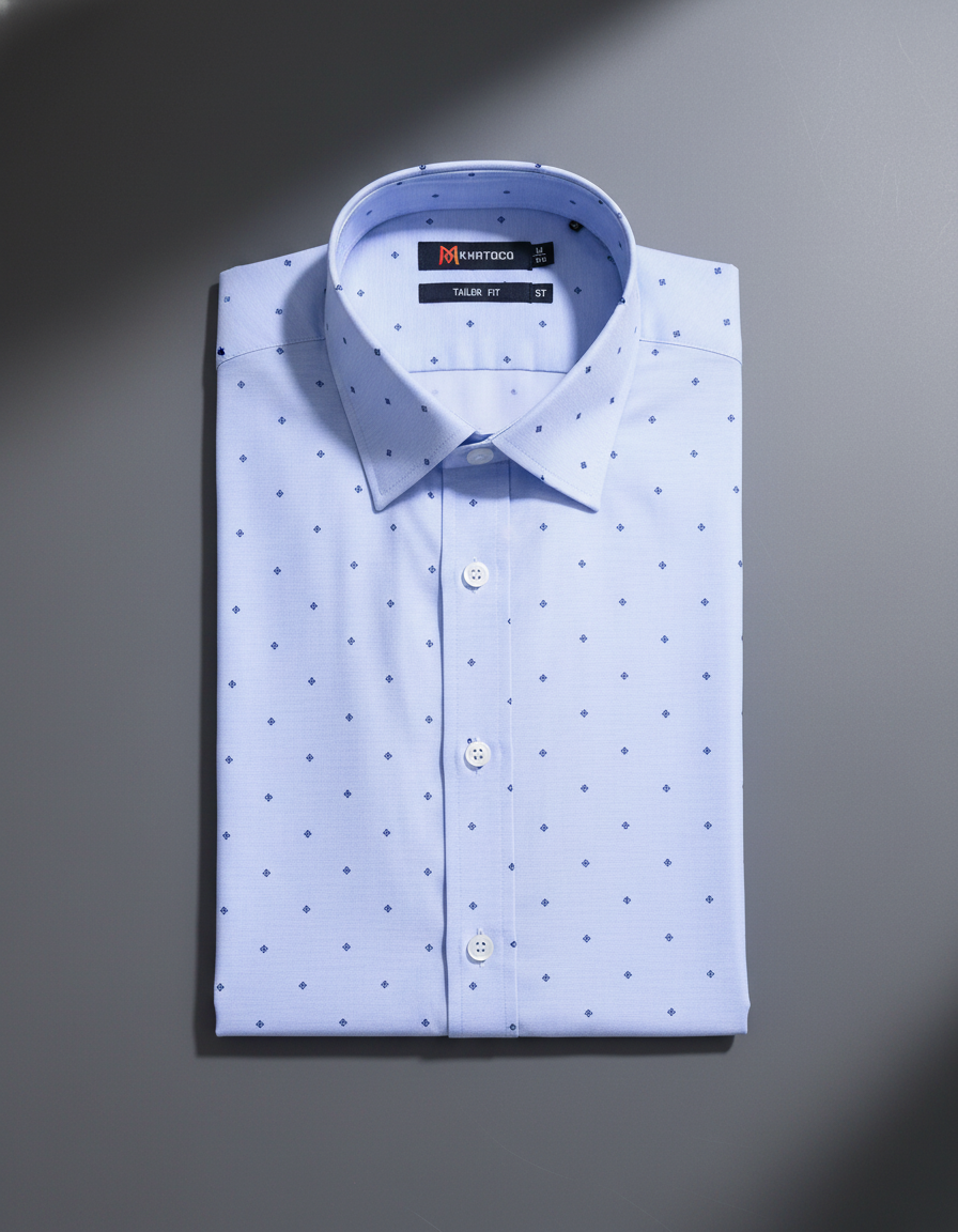 Áo sơ mi tay ngắn Khatoco (M-2XL)