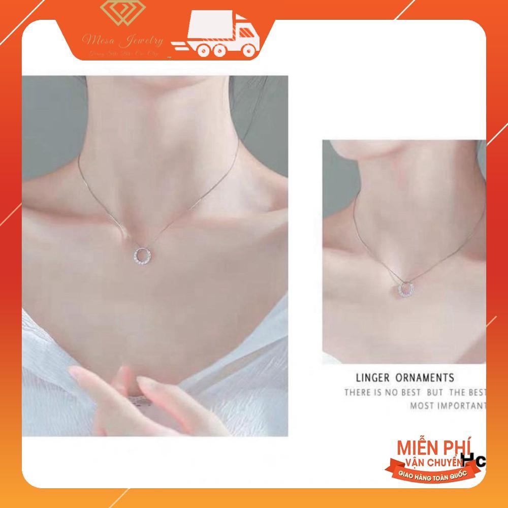 DÂY CHUYỀN VÒNG TRÒN CAO CẤP MÃ DC0075642