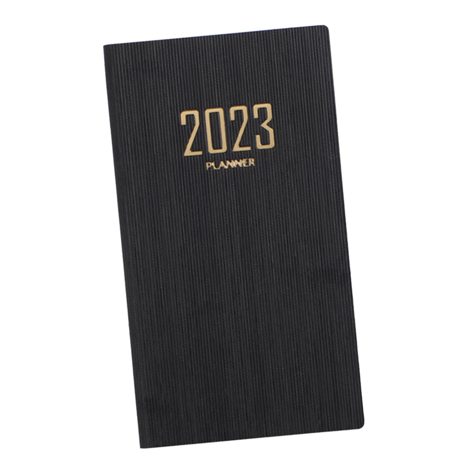 2Pcs Daily Account Monthly Notebook Planner Appointment Calendar for Travel