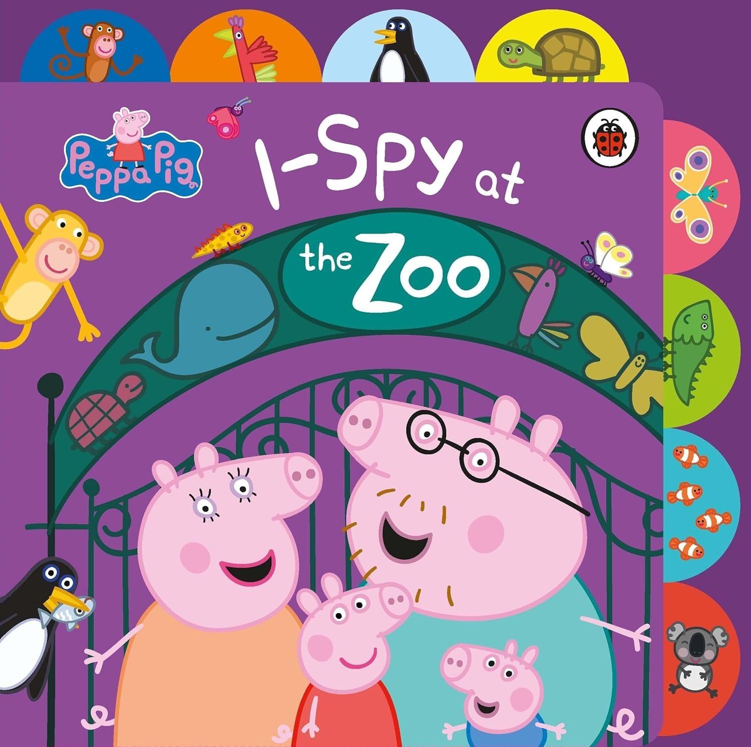 Sách ngoại văn: Peppa Pig - I Spy At The Zoo