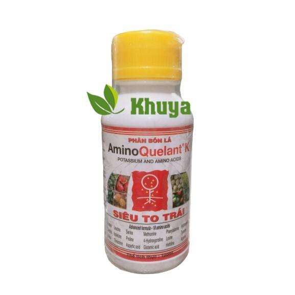 Phân bón lá NK Sinh Học AminoQuelant K 100ml Siêu To Trái