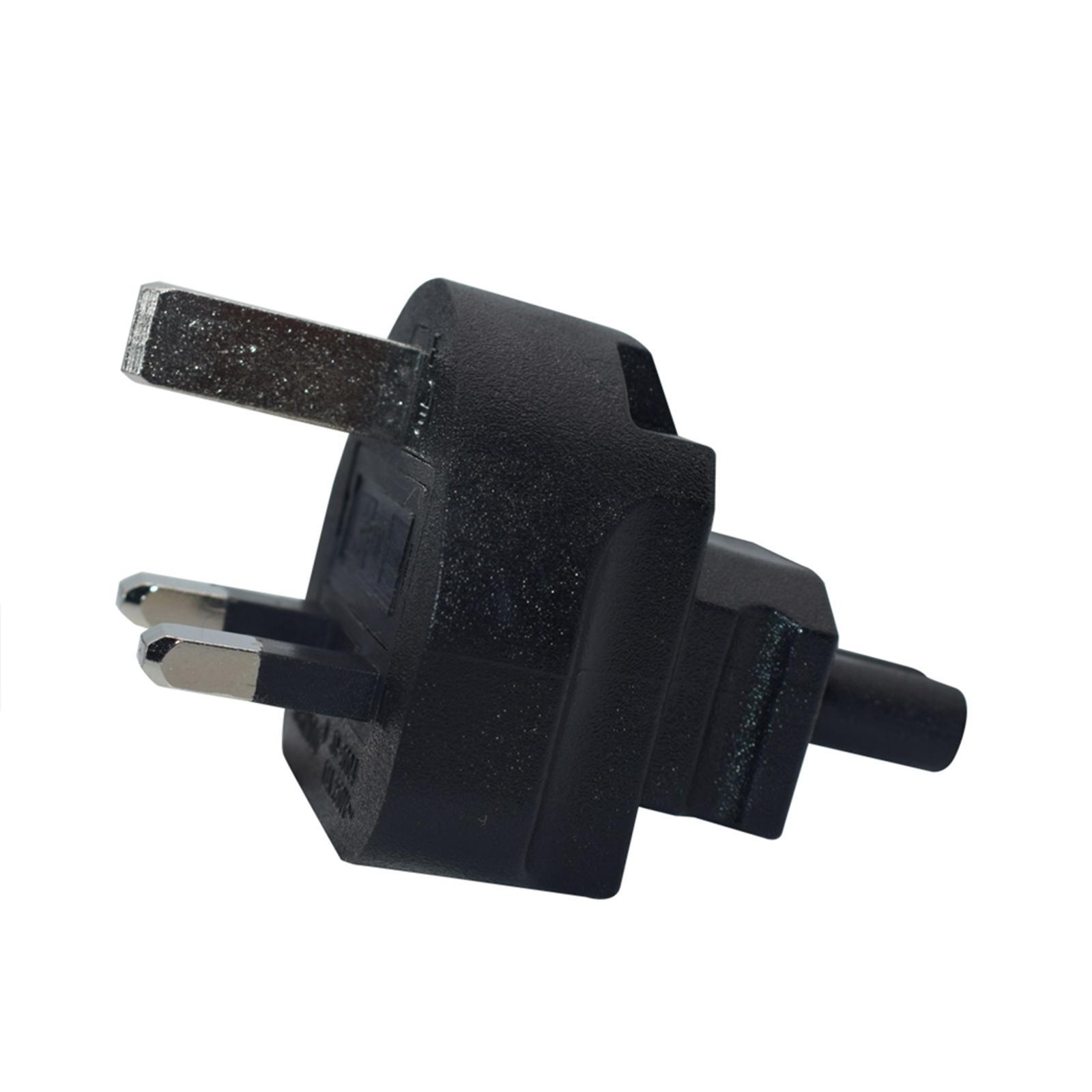UK to IEC320 C7 Conversion plug Adapter UK Plug Converter for Home Camera