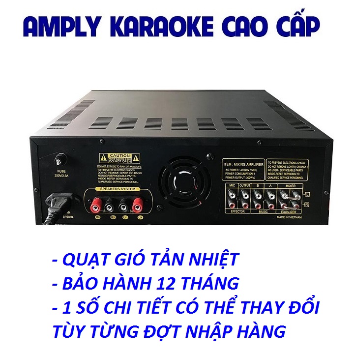 Âm ly Bluetooth 16 sò lớn SANKIO SK 8200 - Amply Karaoke Music hàng chính hãng cao cấp