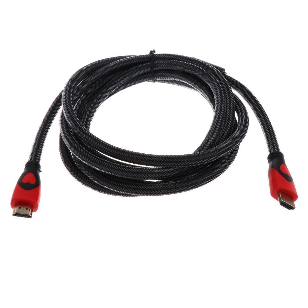 Cable HDTV 3D,  Cable Male  Lead Gold 1080p