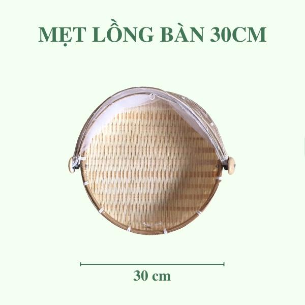 Mẹt Tre Lồng Bàn/ Mẹt Lồng Bàn Đậy Đồ Ăn Tránh Bụi/ Ruồi Muỗi - Bamboo Food Storage Tray With Cover