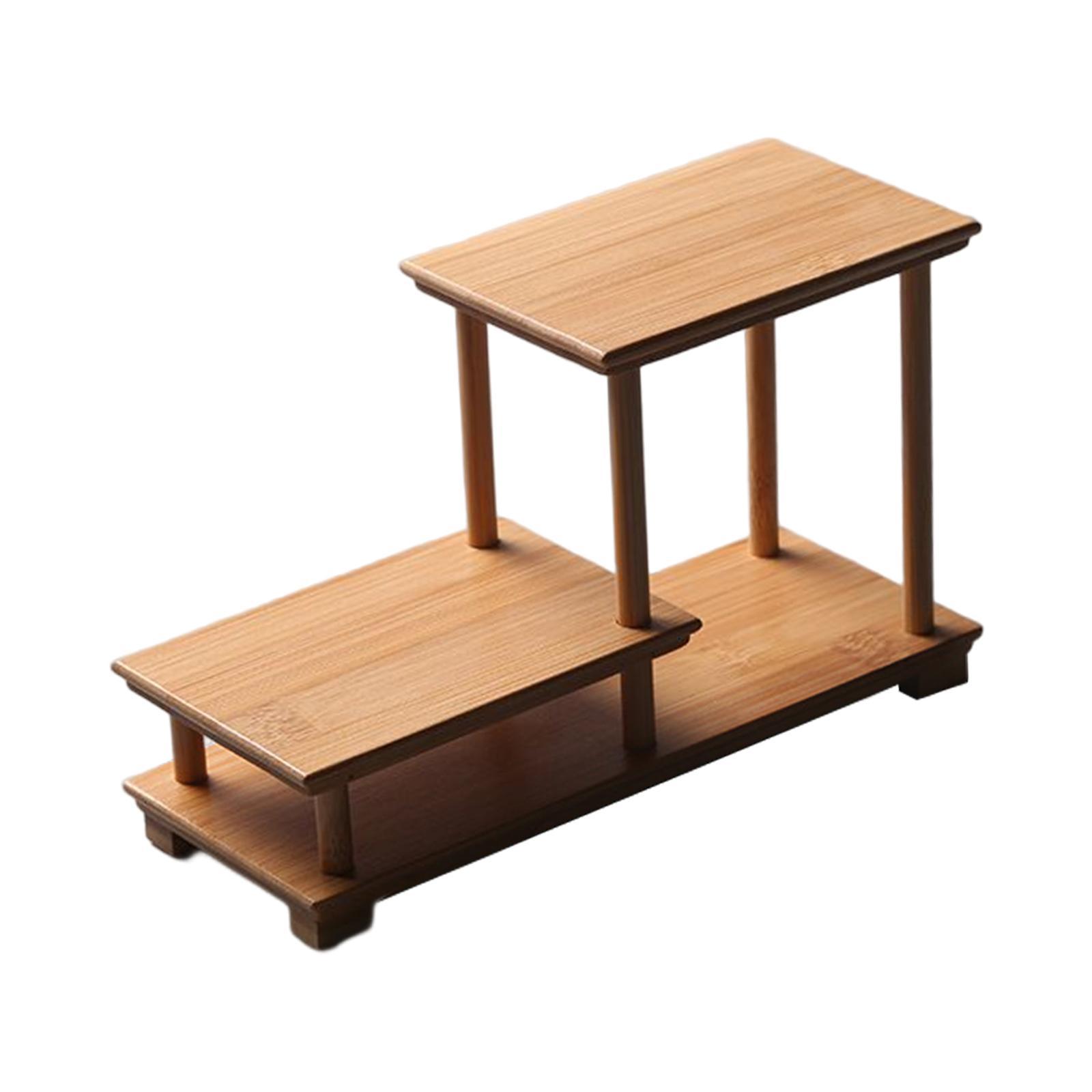 Spice Rack Storage Shelves Showcase Fixtures for Model Collectibles Cosmetic