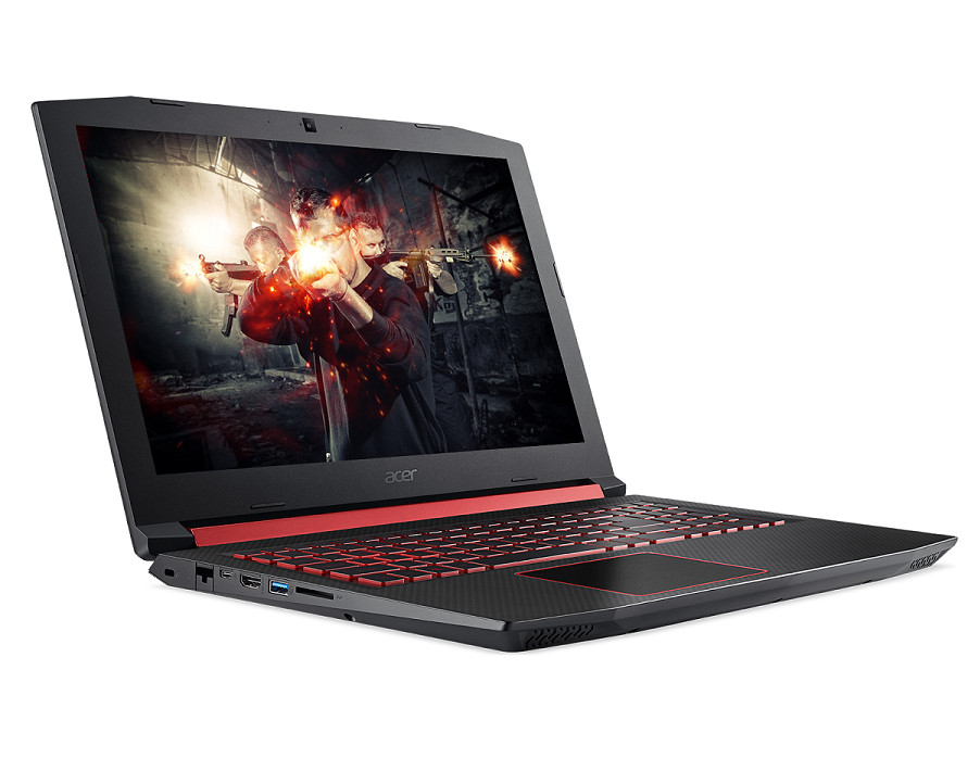 Combo Laptop Acer Nitro 5 AN515-52-51LW NH.Q3LSV.002 Core i5-8300H/Free Dos(15.6 inch) - Black và Balo Acer Predator Gaming PBG590- Hàng Chính Hãng