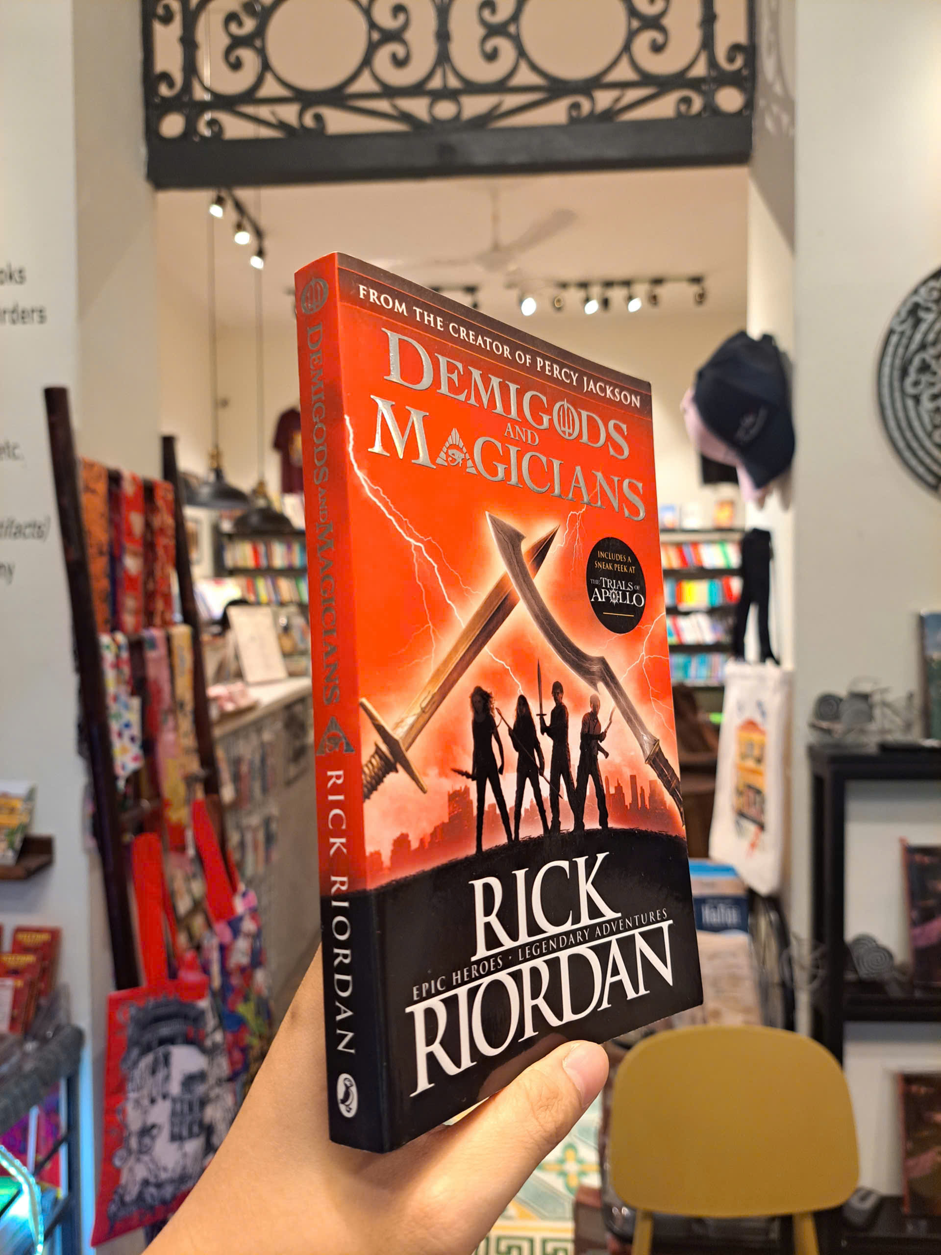 Sách - Demigods and Magicians (Percy Jackson) by Rick Riordan | Fantasy / Mythology / Ngoại văn