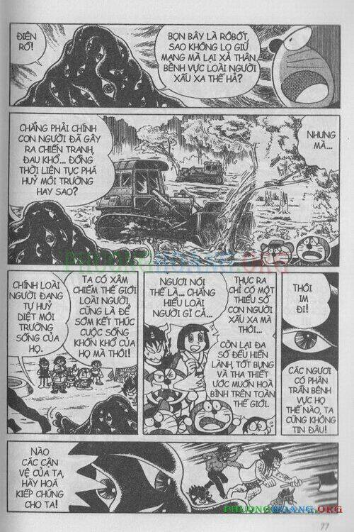 the doraemon special (đội quân doraemons đặc biệt+đội quân đôrêmon thêm) chapter 1 77