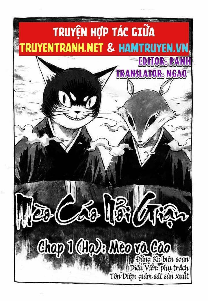 mèo cáo nổi giận chapter 1.1 2
