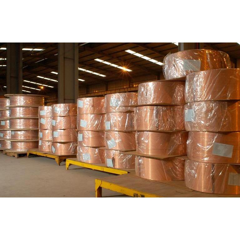 1m ống đồng máy lạnh fi 6, fi 10 và fi 12 dày 7 dzem/ ống đồng điều hoà