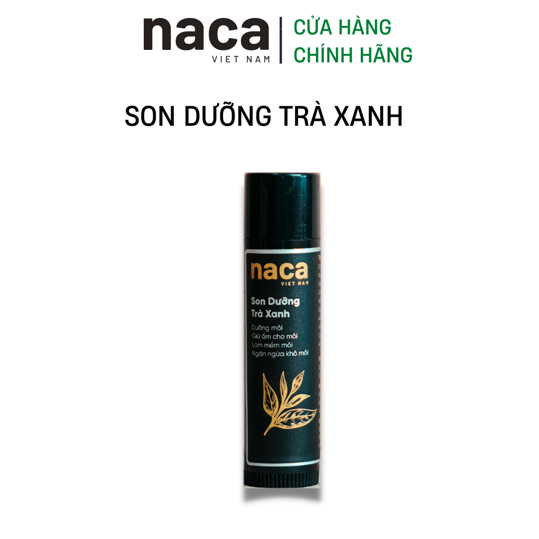 Son Dưỡng Môi Trà Xanh Naca Việt Nam Chống Khô Môi Và Giảm Thâm 5g