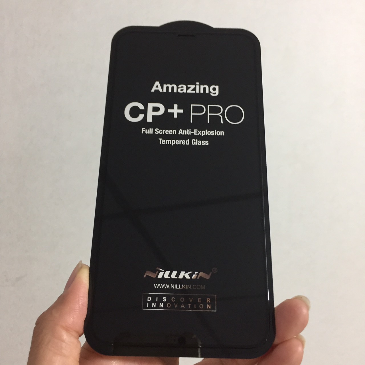 Cường lực full màn hình viền đen 0.3mm cho điện thoại iP 11ProMax 6.7inches Nillkin CP+PRO _ Hàng chính hãng