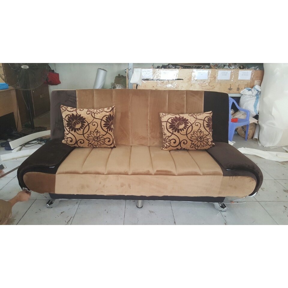 Bộ sản phẩm Ghế sofa giường đa năng (KT 1.2*1.8m) DP-SGB009 + 2 Gối