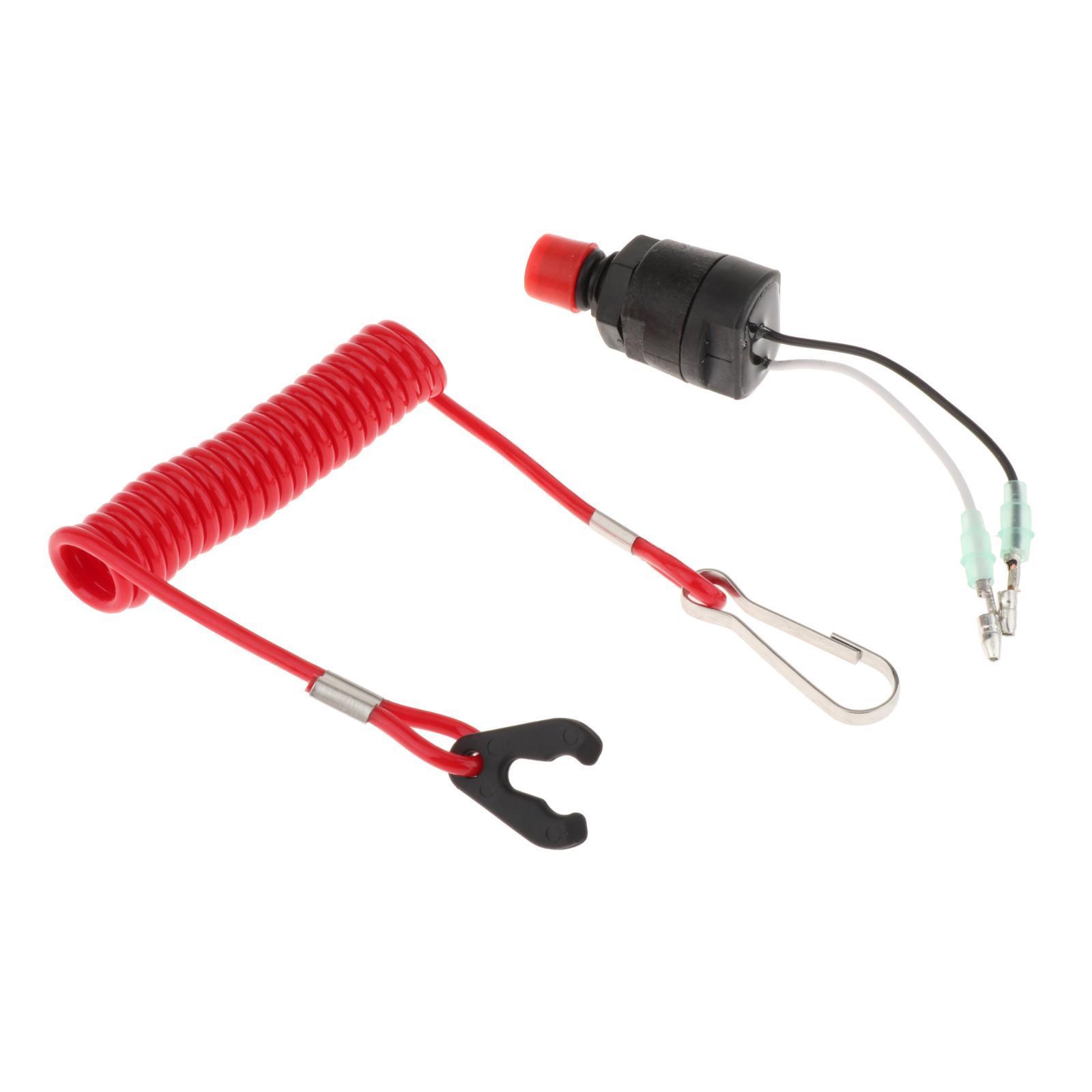Boat Engine Stop Switch Set 689-82575-03 for Outboard Engine