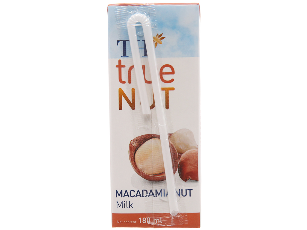 Thùng 48 hộp Sữa hạt Mắc ca TH true NUT 180ml x 48