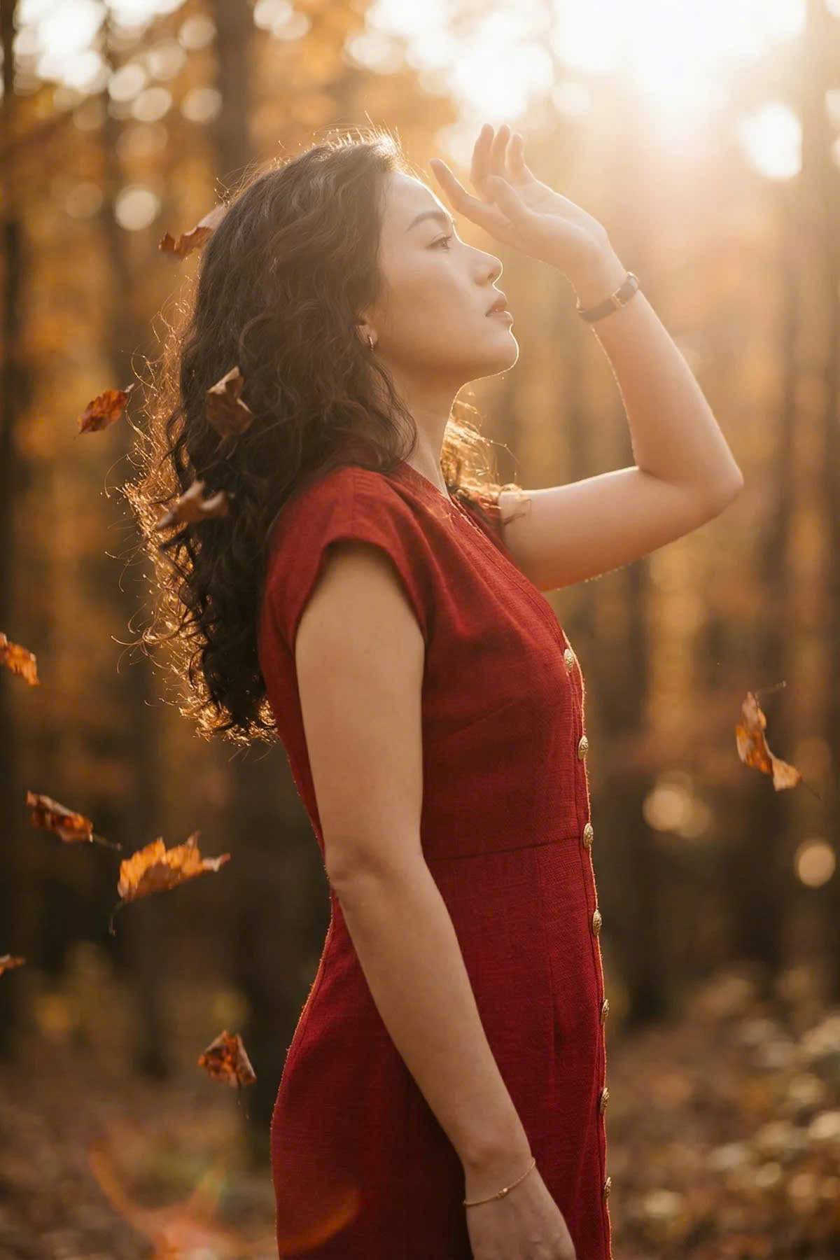 Đầm Ôm Body Tweed Đỏ Dự Tiệc thời trang thiết kế Hity Dre084