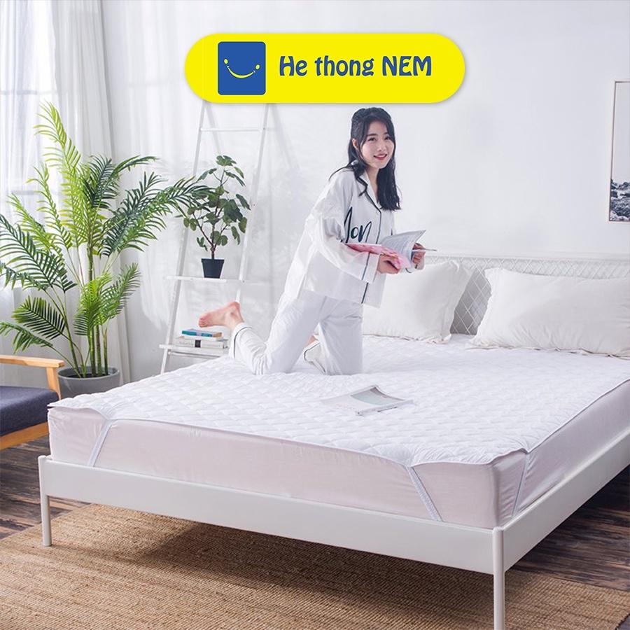 Tấm Bảo Vệ Nệm Đệm Cao Cấp SERENA Miếng Phủ Ga Chống Thấm Lót Đệm Giường Chính Hãng