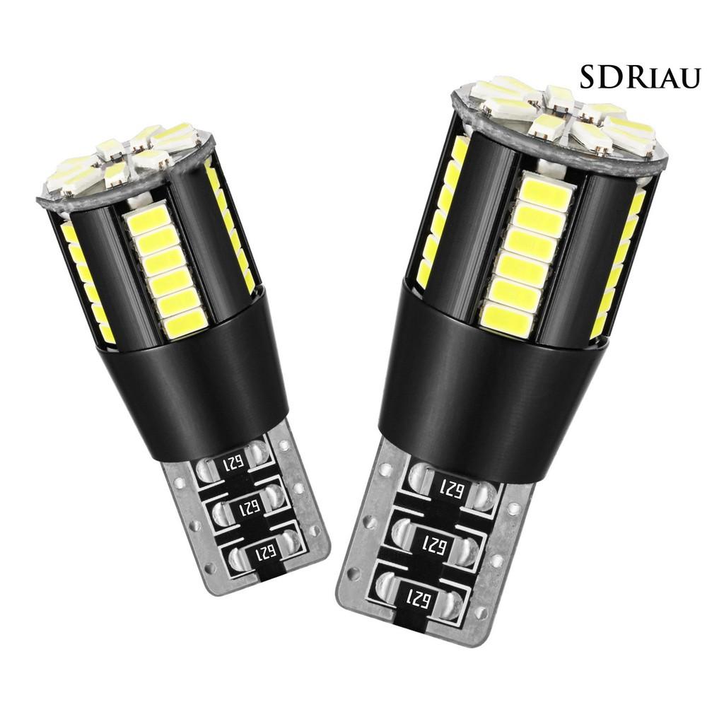 Set 2 Đèn Led T10 3014 6000k Siêu Sáng Dành Cho Xe Ô Tô