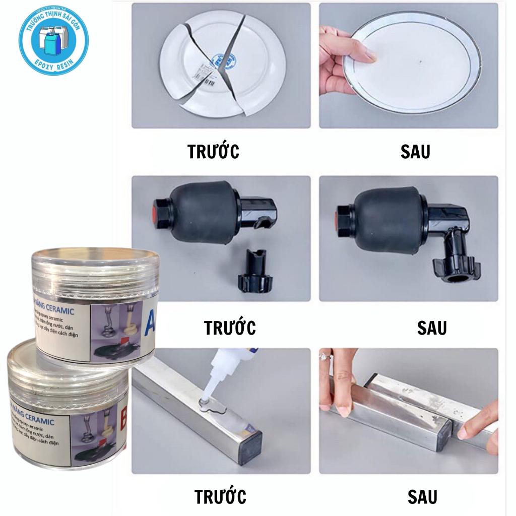 Keo Dán Đa Năng Keo Epoxy Ceramic Vá Lấp Chống Thấm Dán Đá Dán Gỗ Dán Sứ - Trường Thịnh Sài Gòn