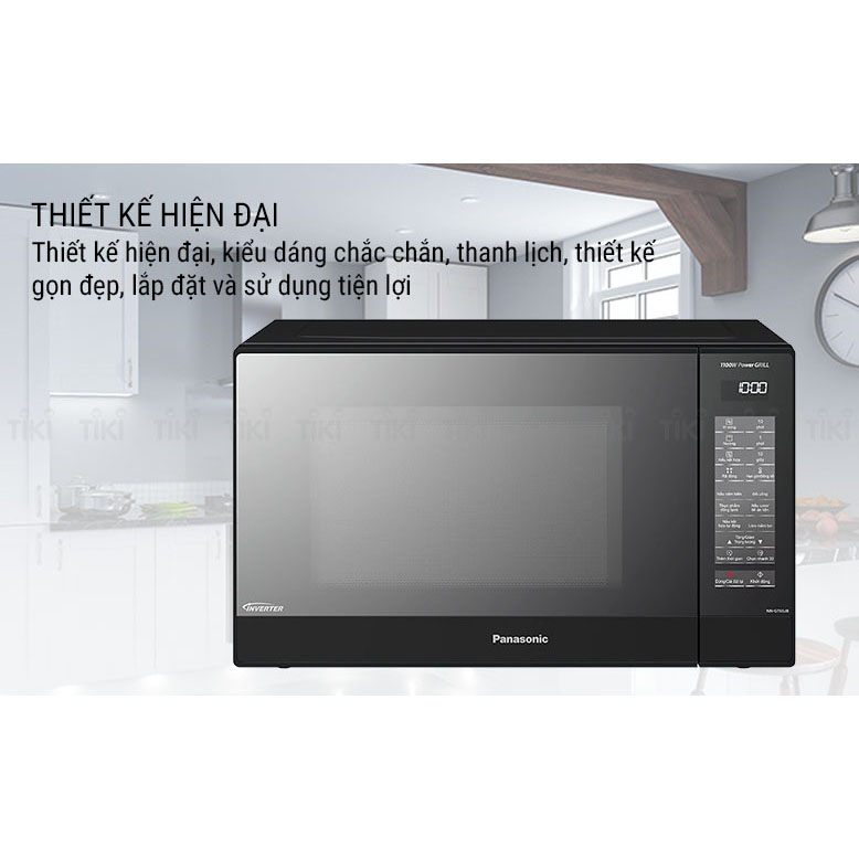 Lò Vi Sóng Inverter Có Nướng Panasonic NN-GT65JBYUE  - Hàng Chính Hãng
