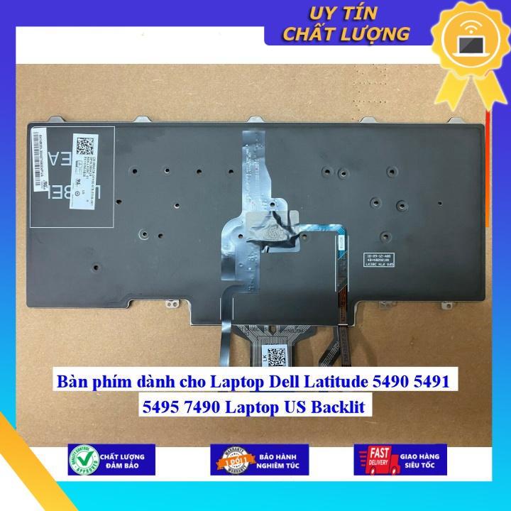 Bàn phím dùng cho Laptop Dell Latitude 5490 5491 5495 7490 - Hàng Nhập Khẩu New Seal