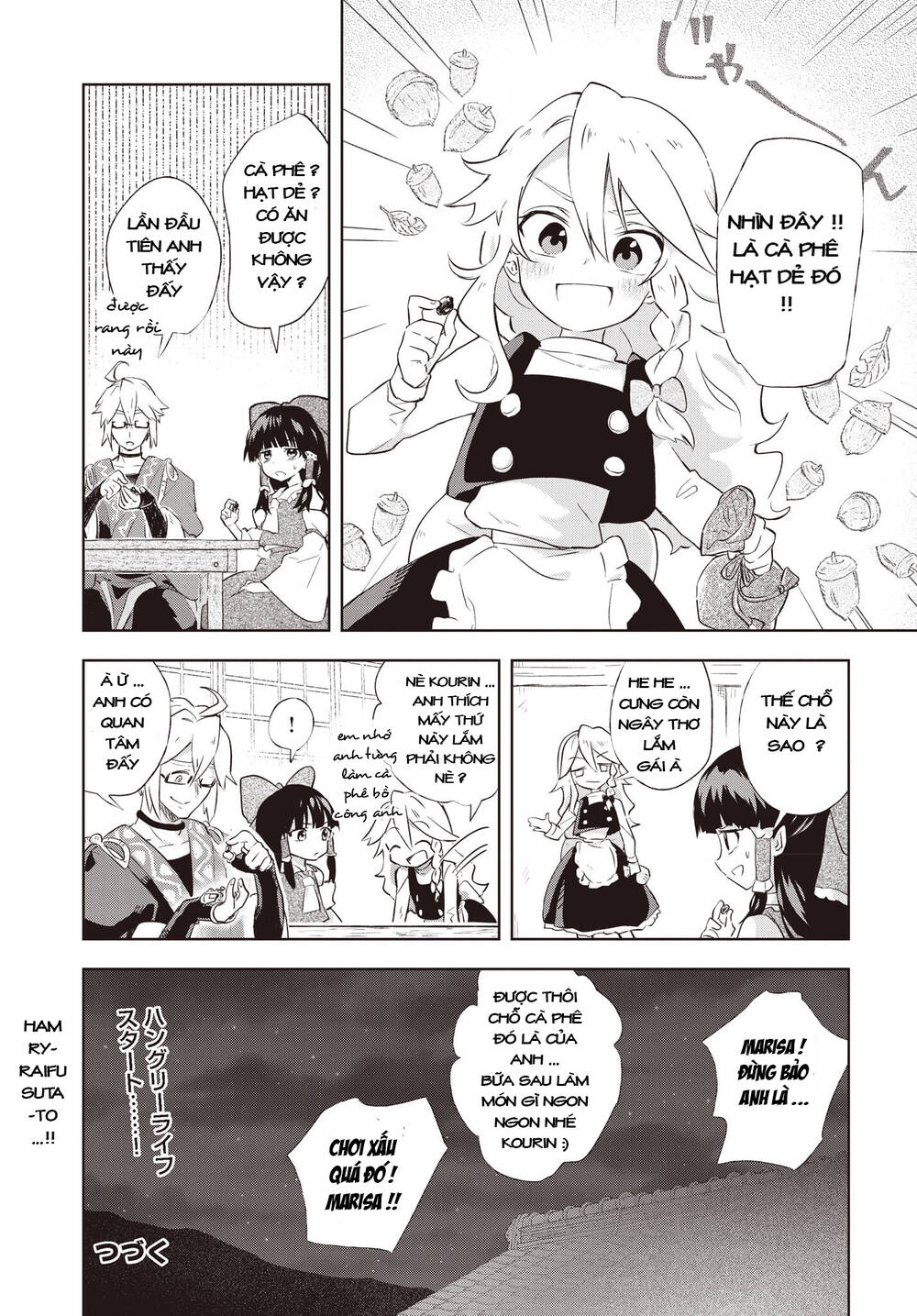 harapeko - bữa tối phước lành của một marisa sắp chết đói chapter 1 12