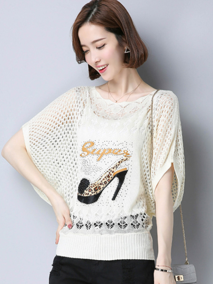 Áo Len Nữ Tay Lửng Nhẹ One Size 40-50Kg ALN023 MayHomes - Hat