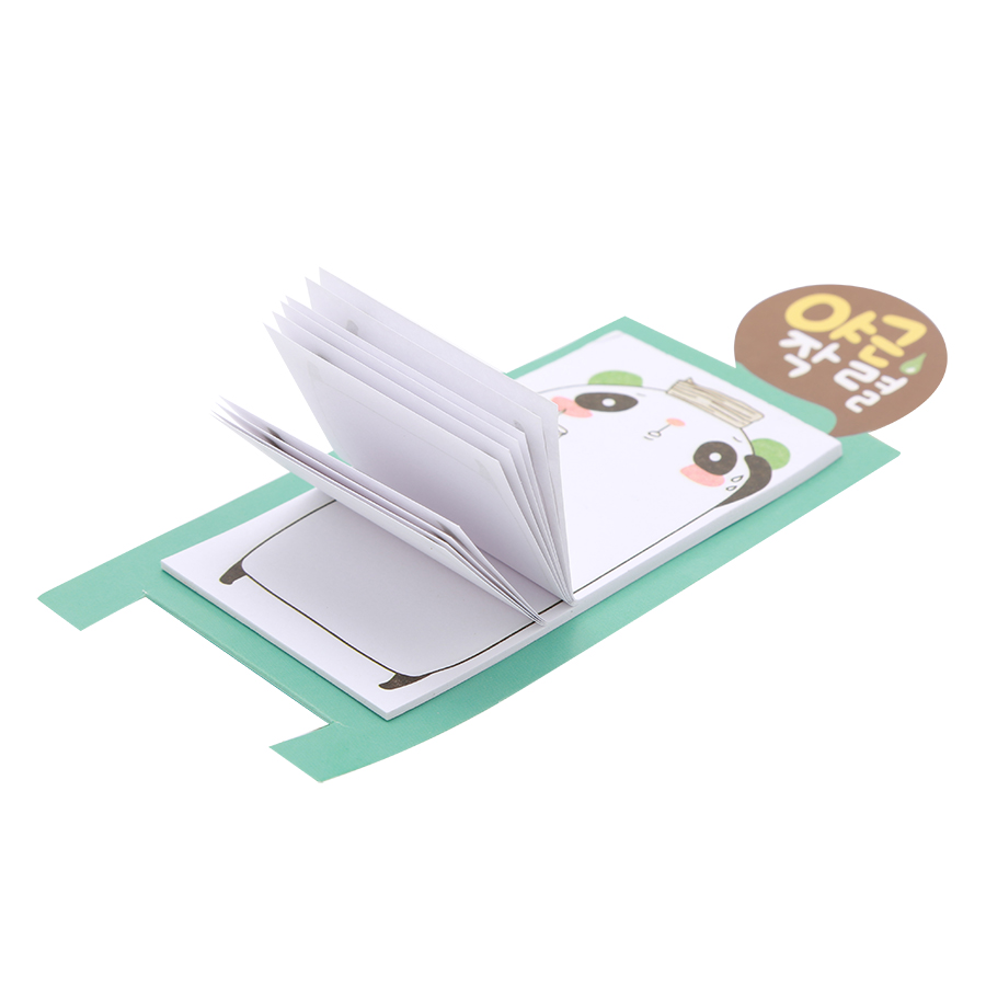 Giấy Note Dạng Đứng (8.4 x 4.3cm) - Con Gấu