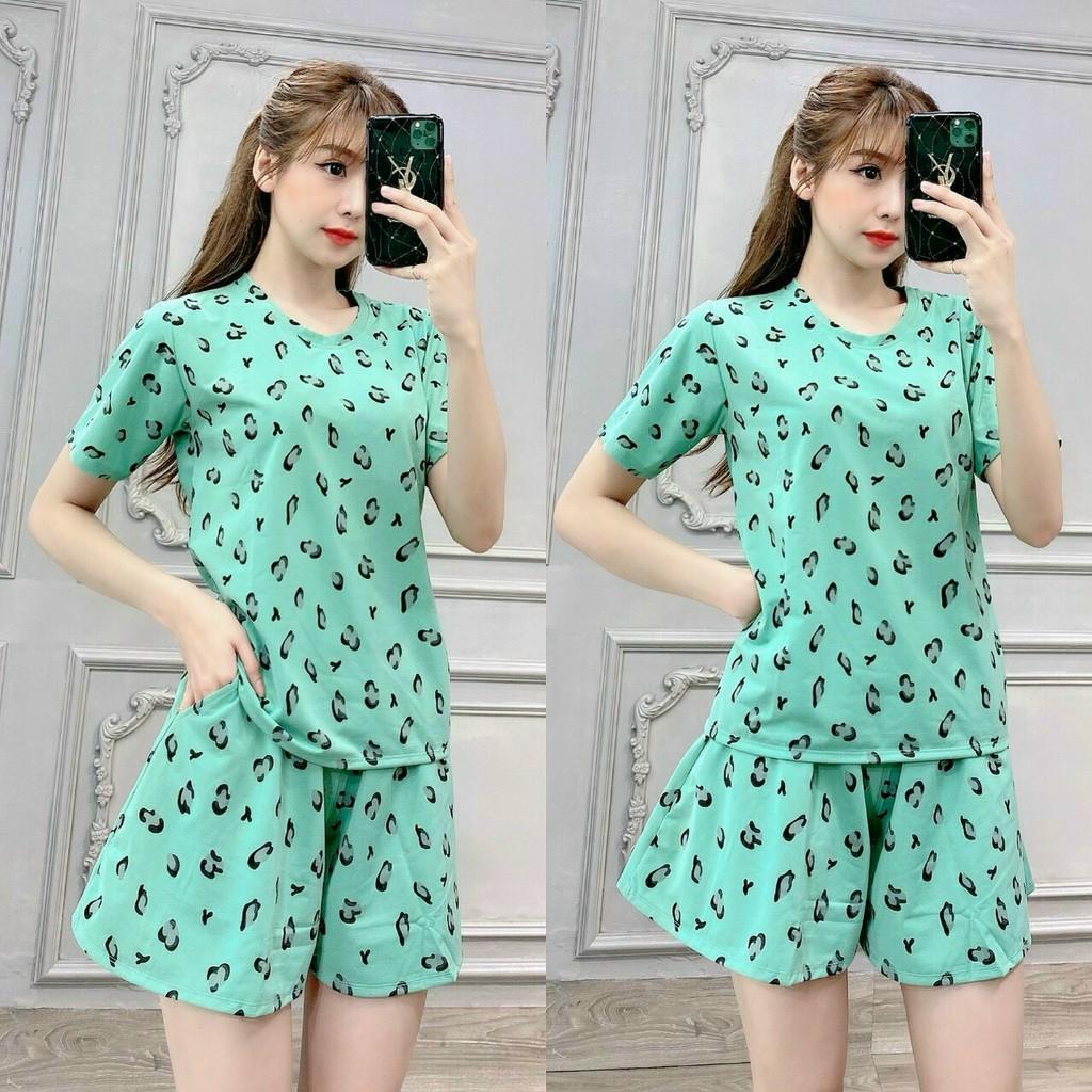 Bộ thun Cotton siêu xinh mặc nhà