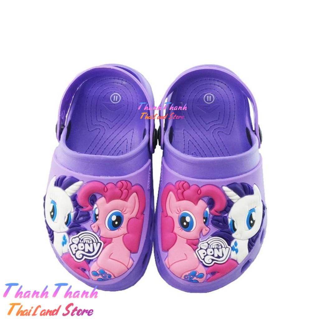 Giày sục cho bé gái ngựa Pony Thái Lan Adda 54U12