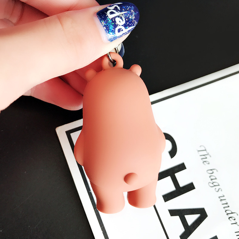 Móc khóa 3 anh em gấu đáng yêu