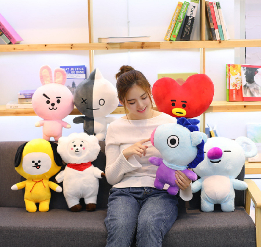 Gấu bông BT21-BTS doll Koya chuẩn hình từng chi tiết