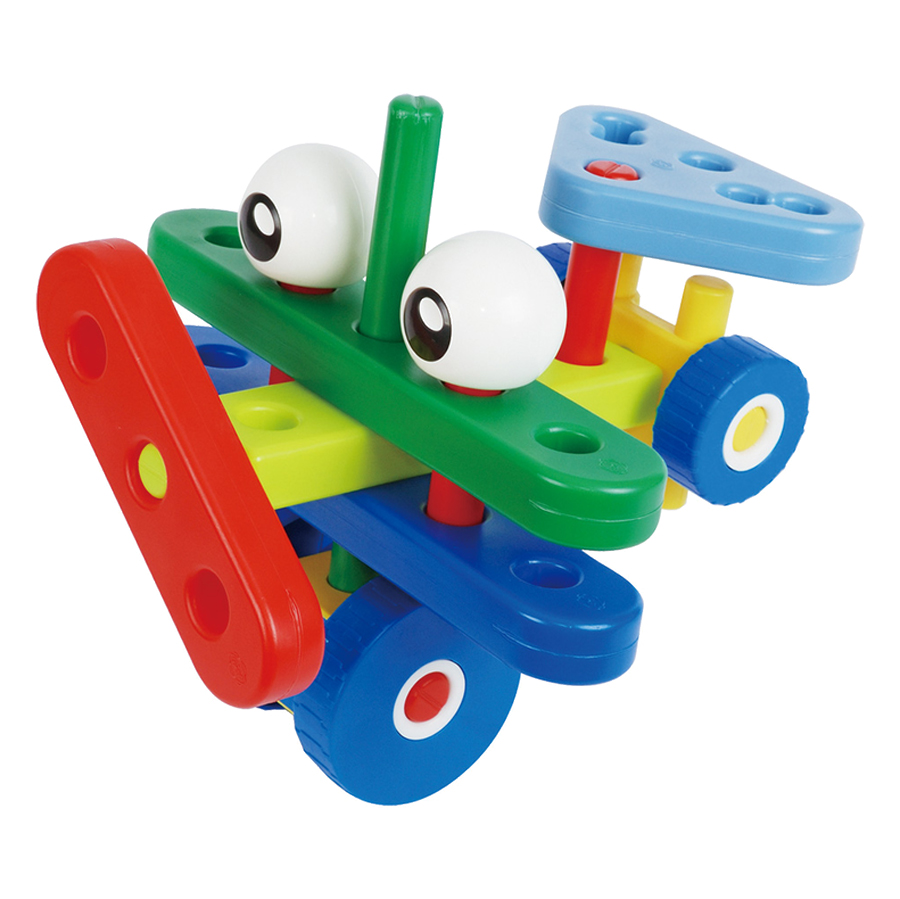 Đồ Chơi Lắp Ráp Xe Mô Hình Cho Trẻ - Crazy Crafts Gigo Toys 7266 (28 Mảnh Ghép)