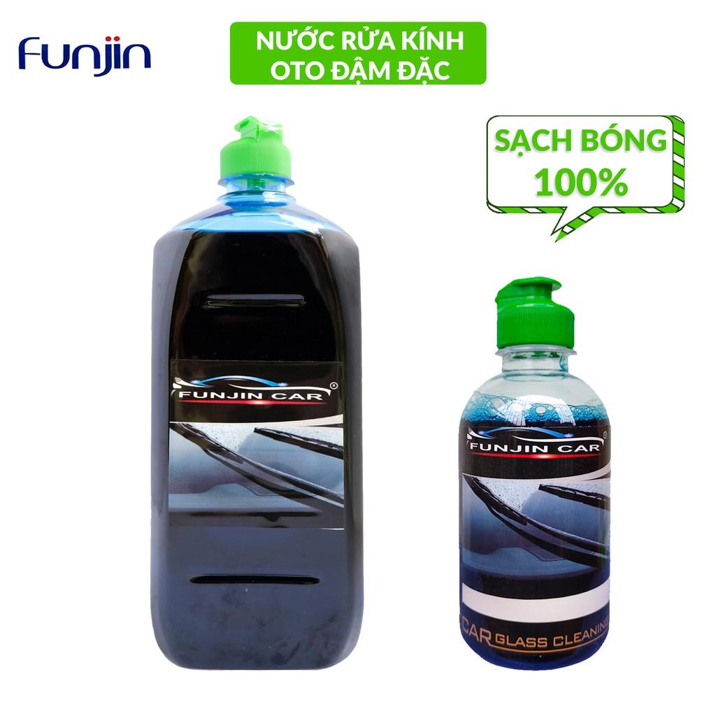 Nước rửa kính ô tô đậm đặc Funjin chính hãng, Tỷ lệ pha 1:100