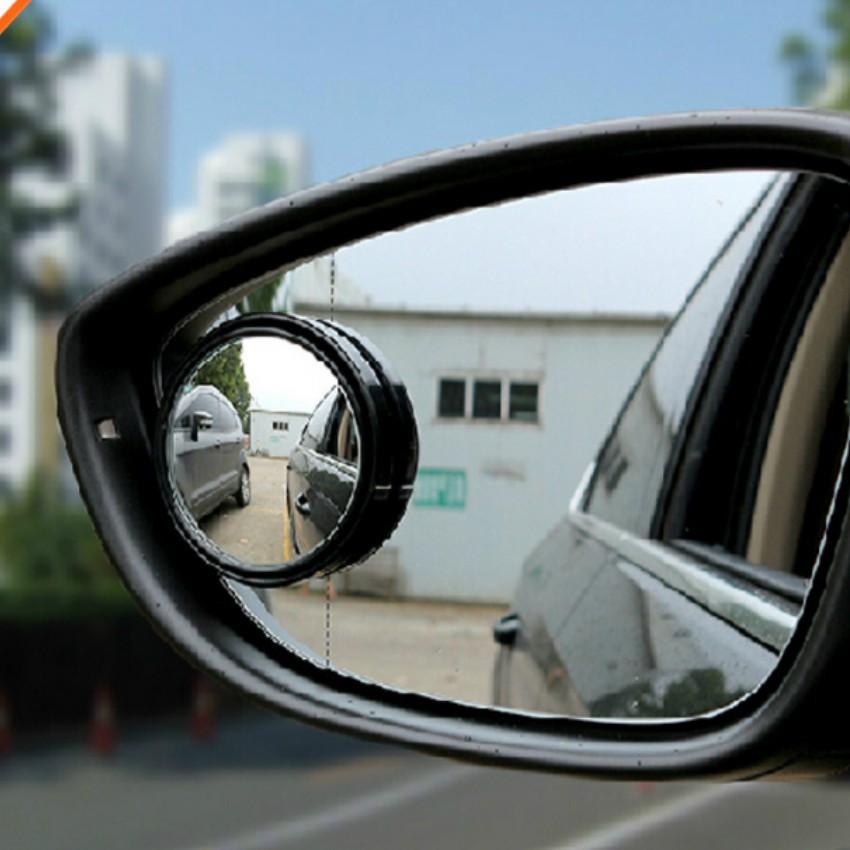 ️️ Bộ 2 gương phụ gắn gương chiếu hậu góc mù ô tô 206190