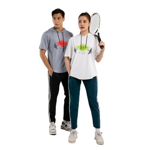 Quần dài phối sọc nam nữ Simple Basic, co giãn, form suông, unisex, màu xanh