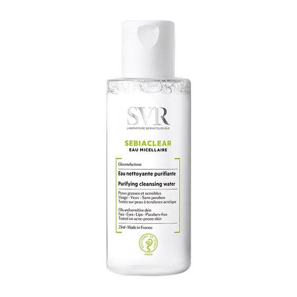 SVR Sebiaclear Eau Micellaire Nước tẩy trang làm giảm mụn 75ml