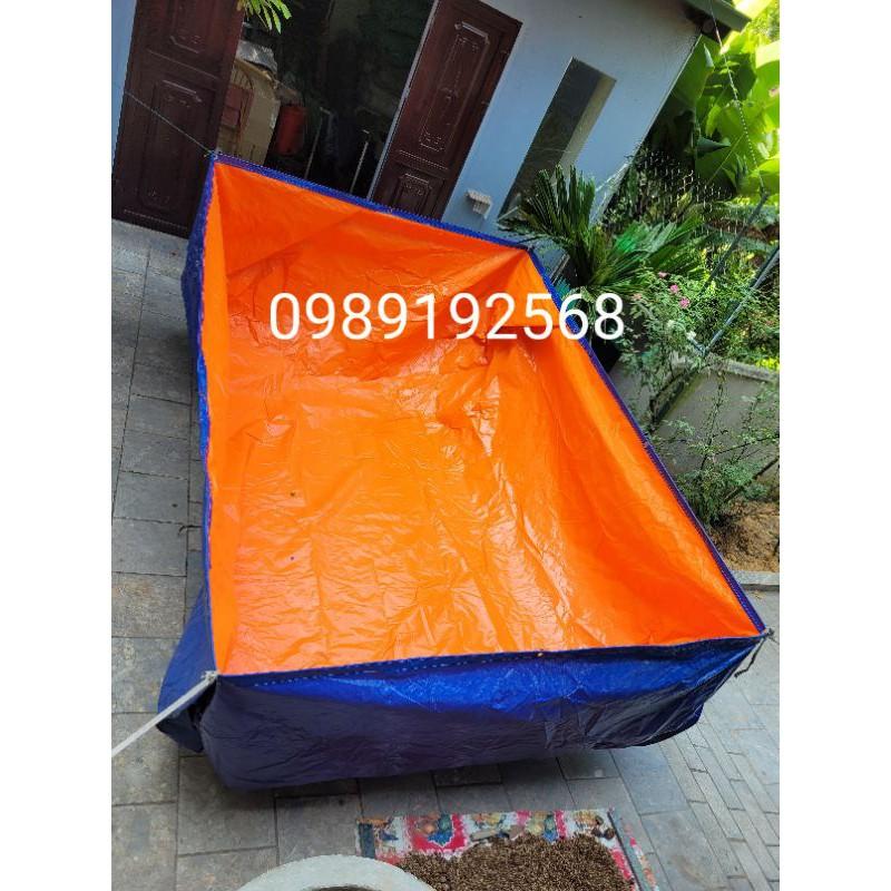 Bể bạt nuôi ếch , tôm , cua , lươn , chạch , cá ,1×1×1