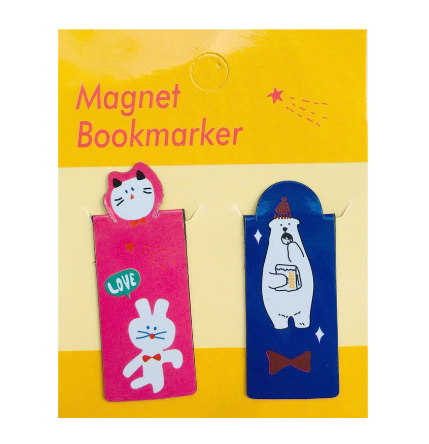 Bộ 2 đánh dấu sách bookmark mini