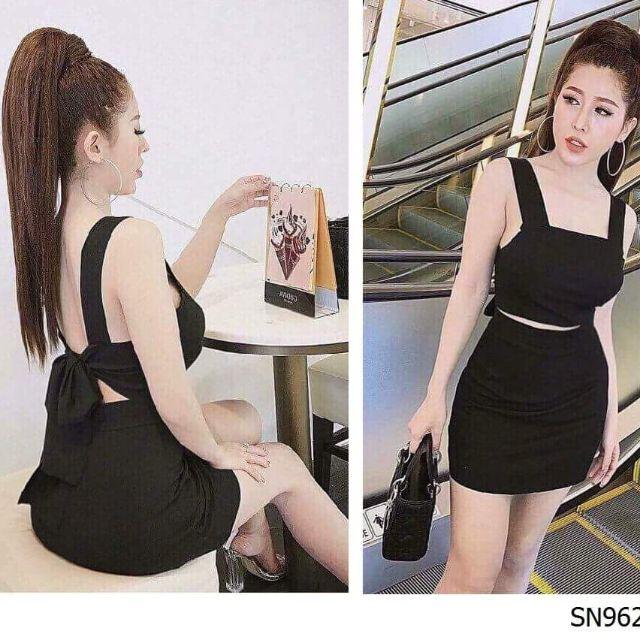 Sét áo cột dây nơ
