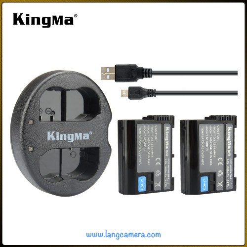 Combo Pin sạc Kingma for Nikon EN-EL15, Hàng chính hãng