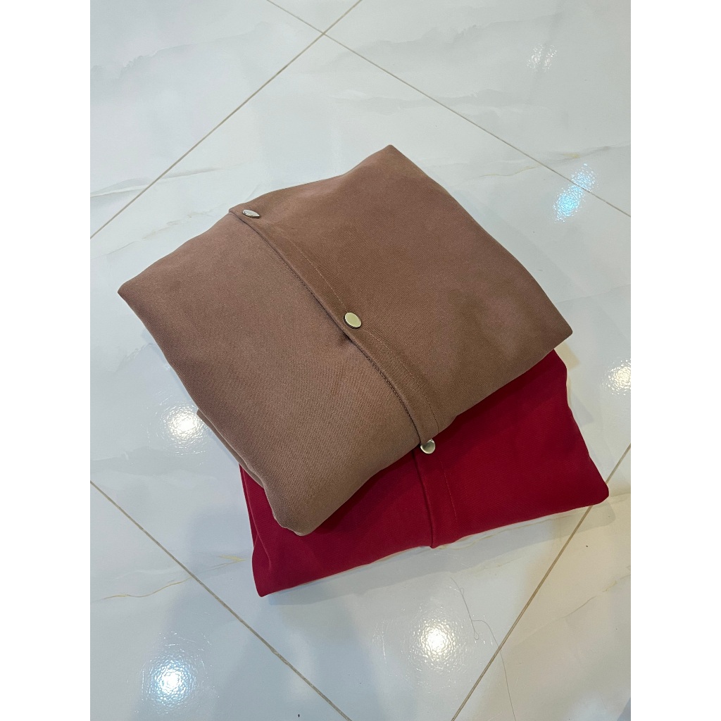 Nonbook - Áo choàng thiền chất liệu nỉ dày dặn màu nâu