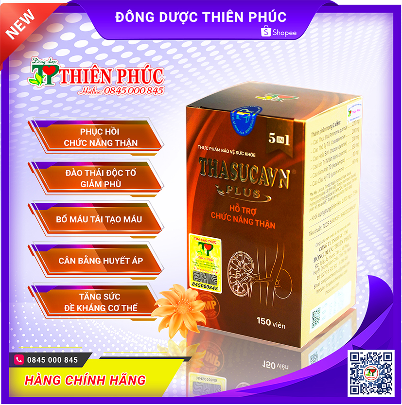 THASUCAVN - PHỤC HỒI CHỨC NĂNG THẬN
