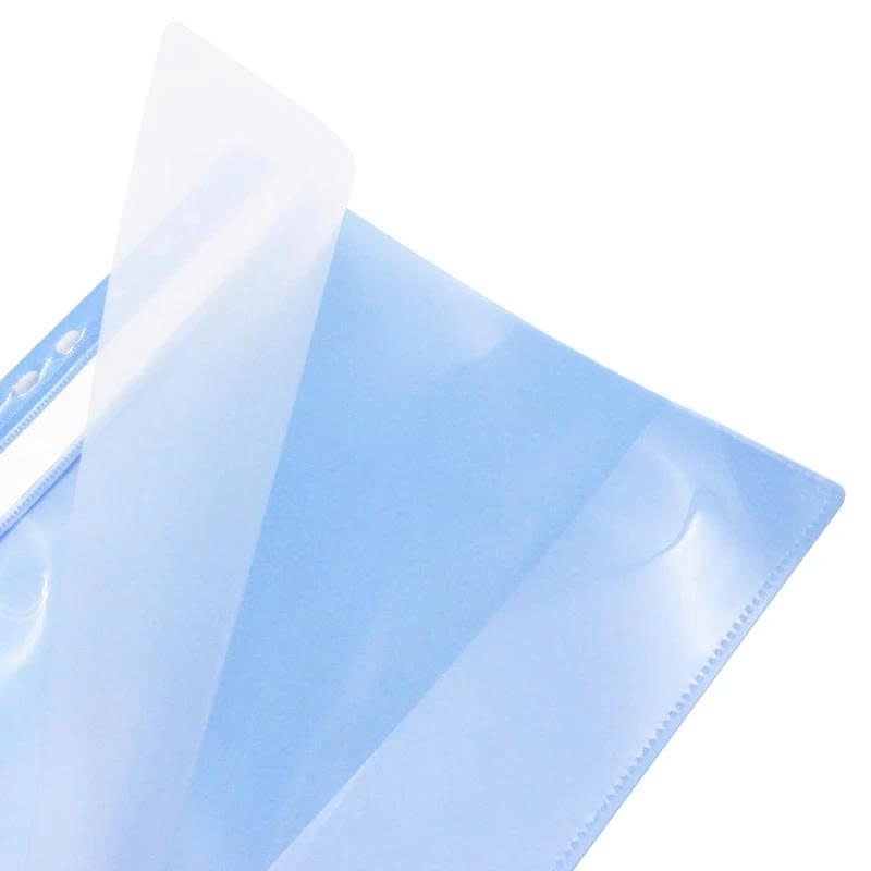 Bìa Acco Nhựa A4 - Bìa Kẹp Nhựa A4 - FO-PPFFA4 - Màu Xanh Dương