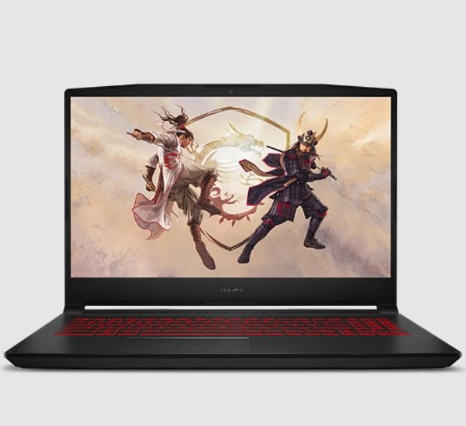 Laptop MSI Gaming Katana GF66 11UE-824VN (I7-11800H Gen 11th | 16GB DDR4 | SSD 512GB PCle | VGA RTX 3060 6GB | 15.6 FHD IPS 144Hz | Win10| Black) - Hàng Chính Hãng