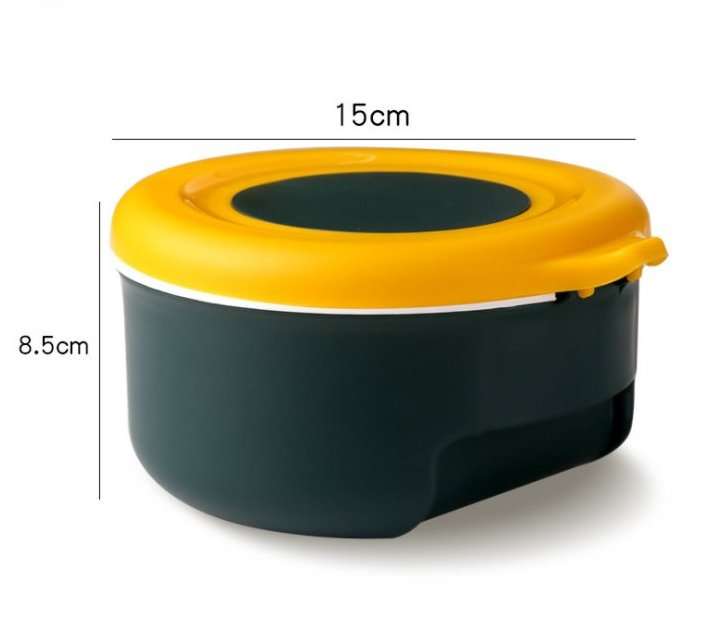 Hộp Đựng Gia Vị 4 Ngăn Kèm Muỗng