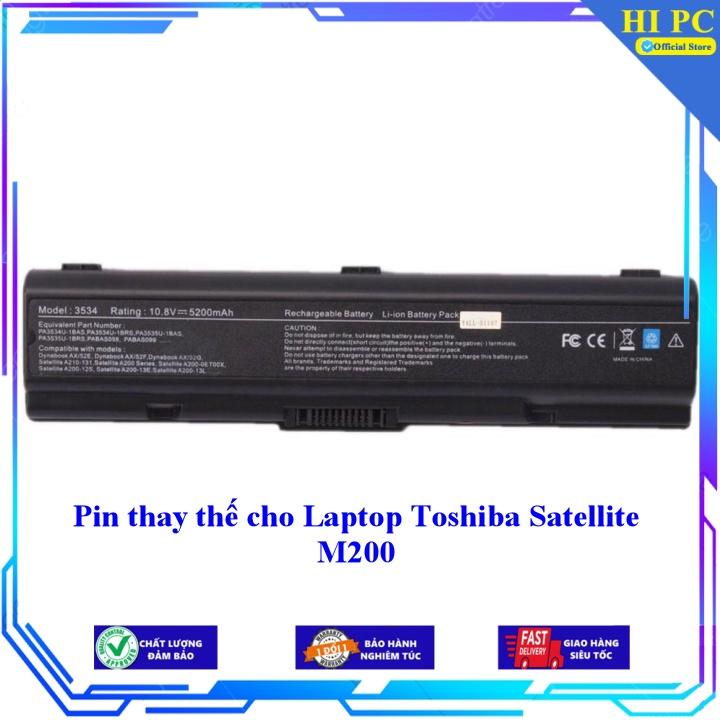 Pin thay thế cho Laptop Toshiba Satellite M200 - Hàng Nhập Khẩu